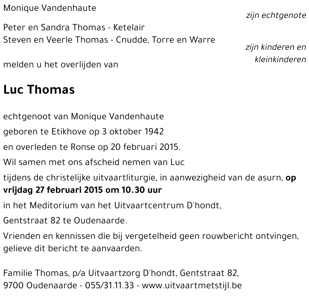 Luc Thomas