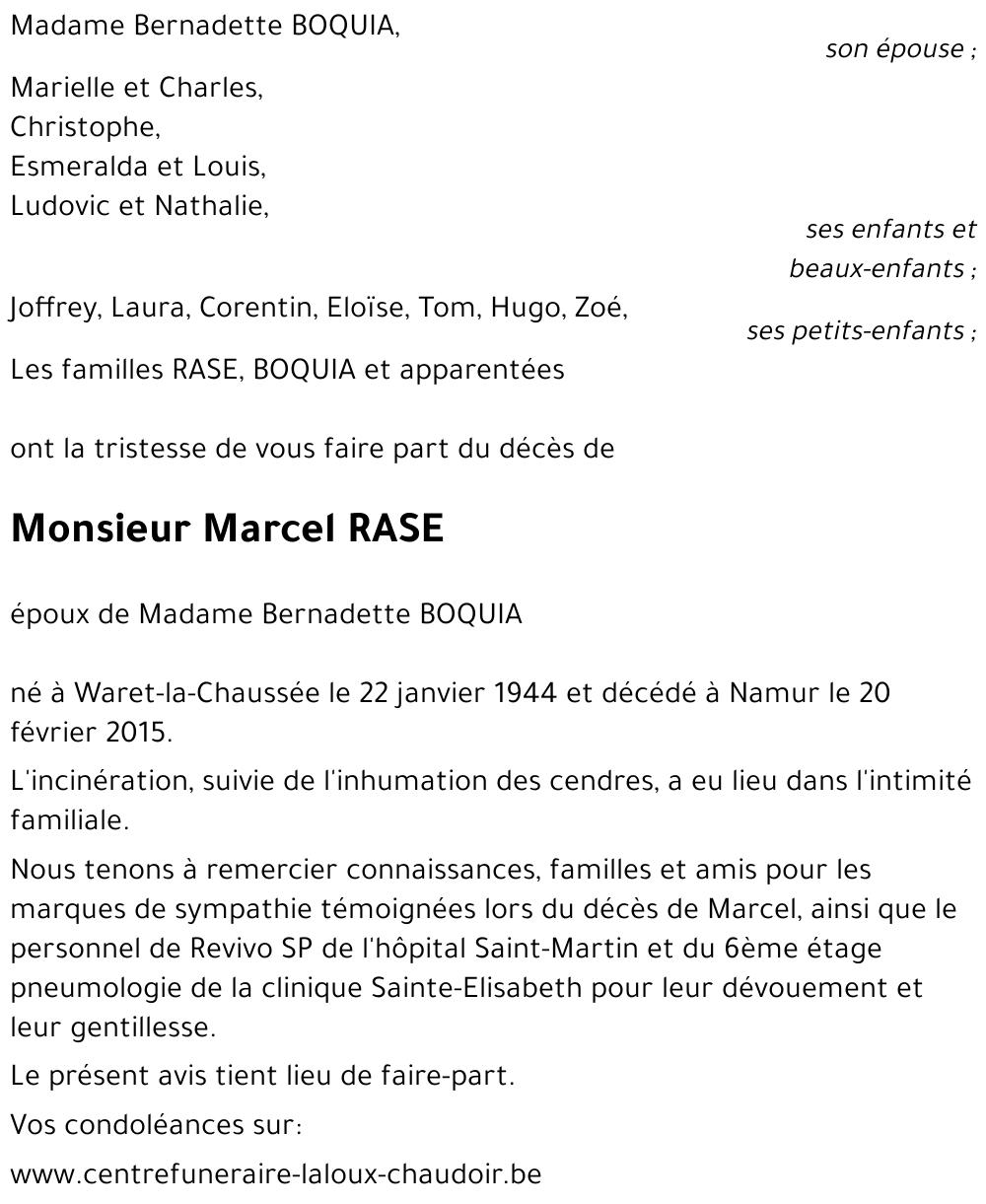 Marcel RASE