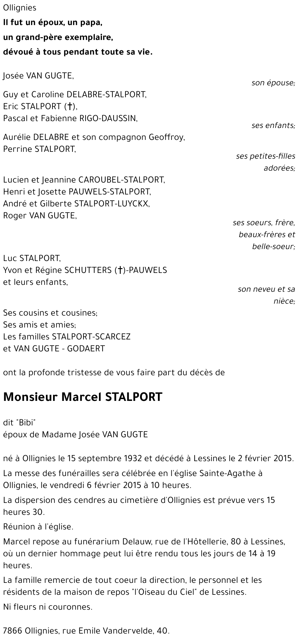 Marcel STALPORT