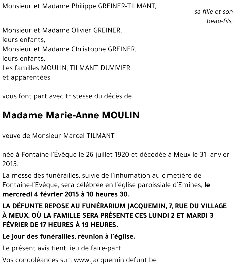 Marie-Anne MOILIN