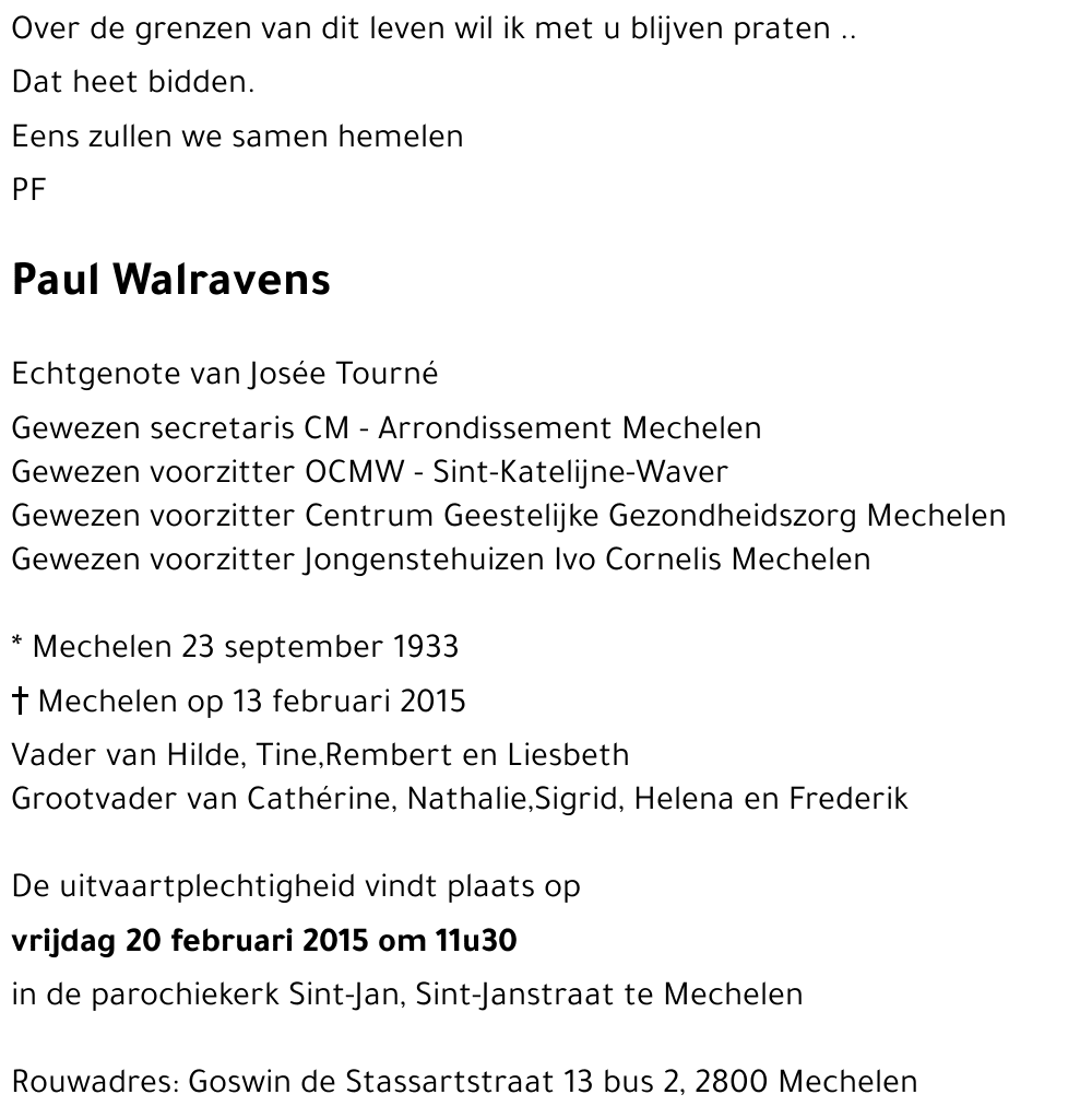 Paul Walravens
