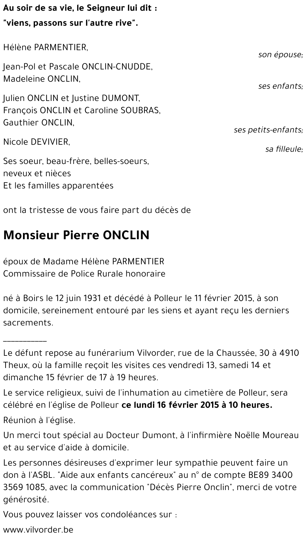 Pierre ONCLIN