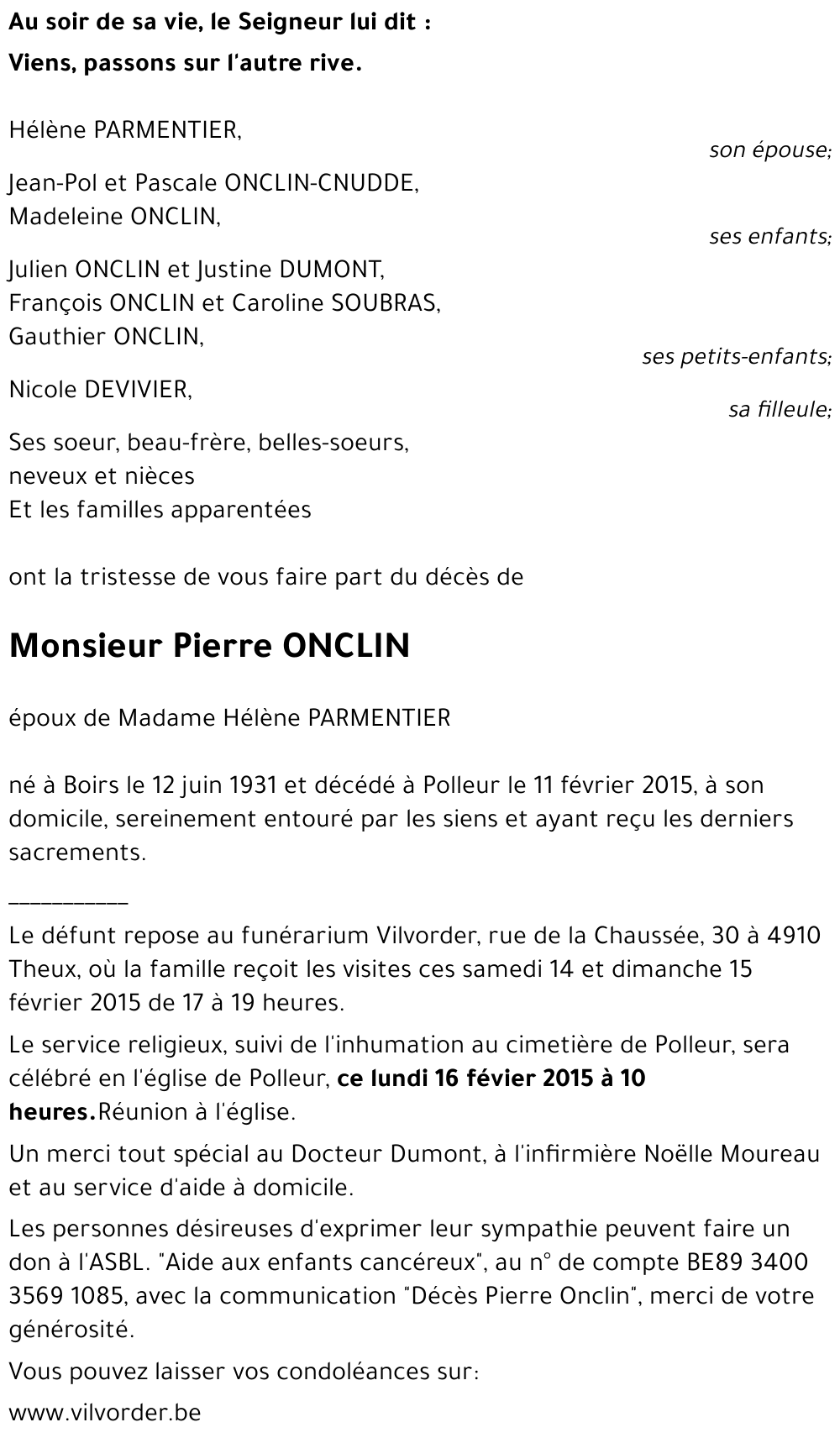 Pierre ONCLIN