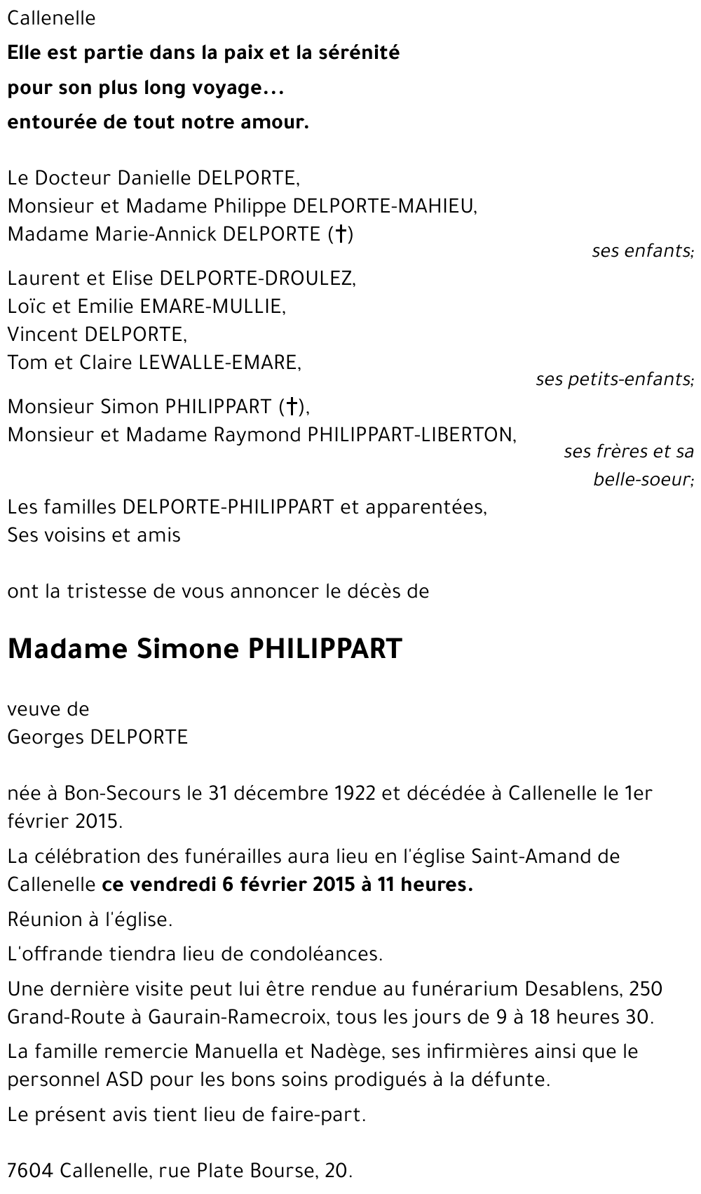 Simone PHILIPPART