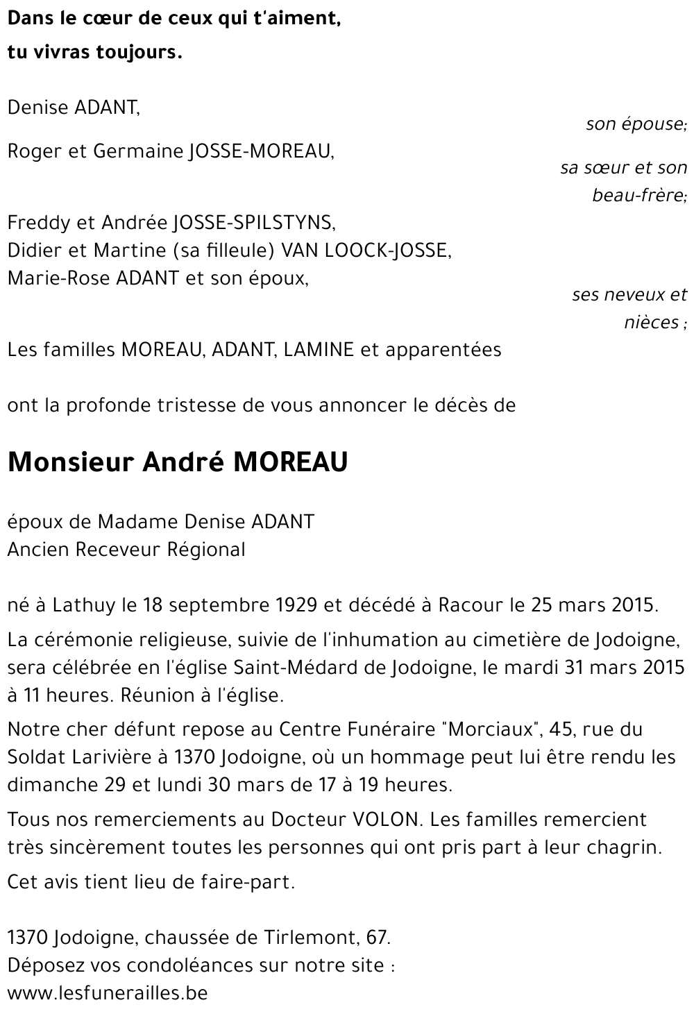 André MOREAU