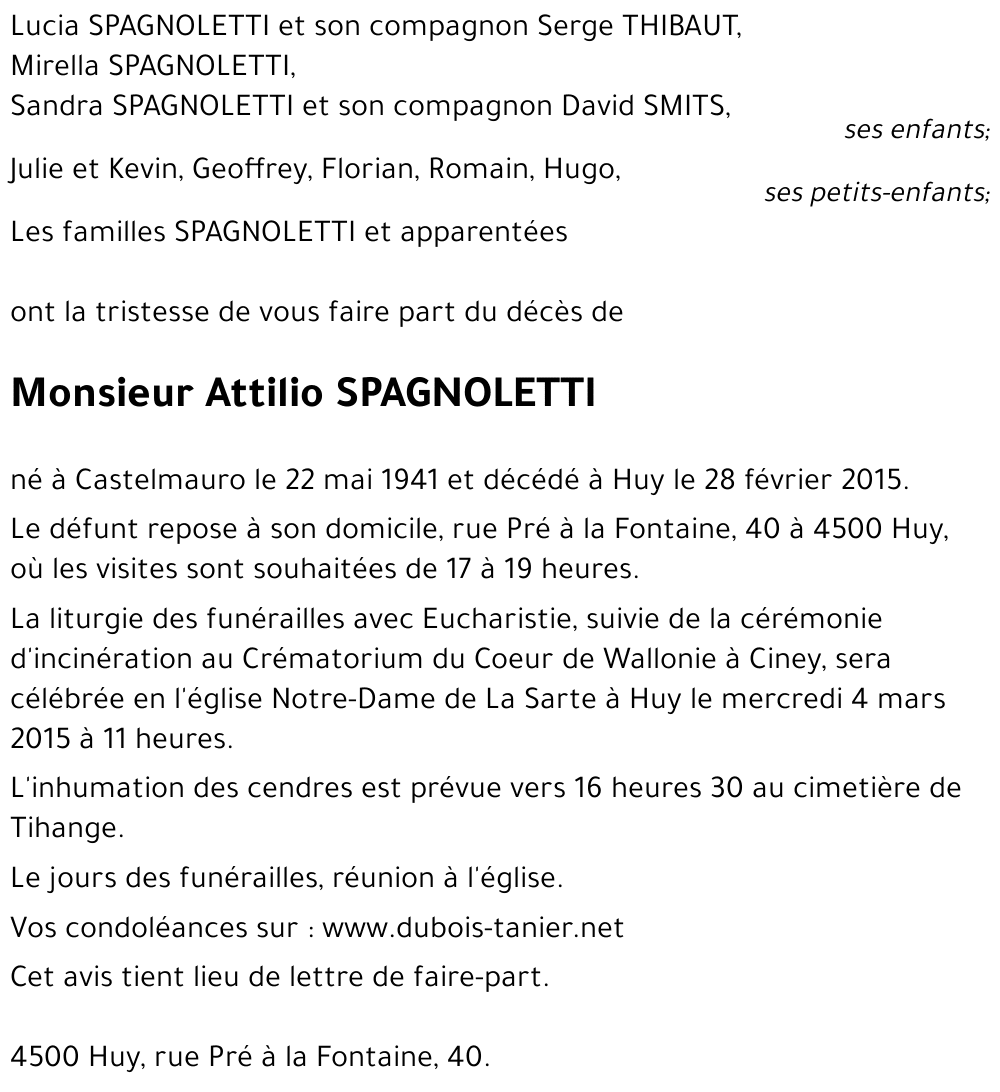 Attilio SPAGNOLETTI
