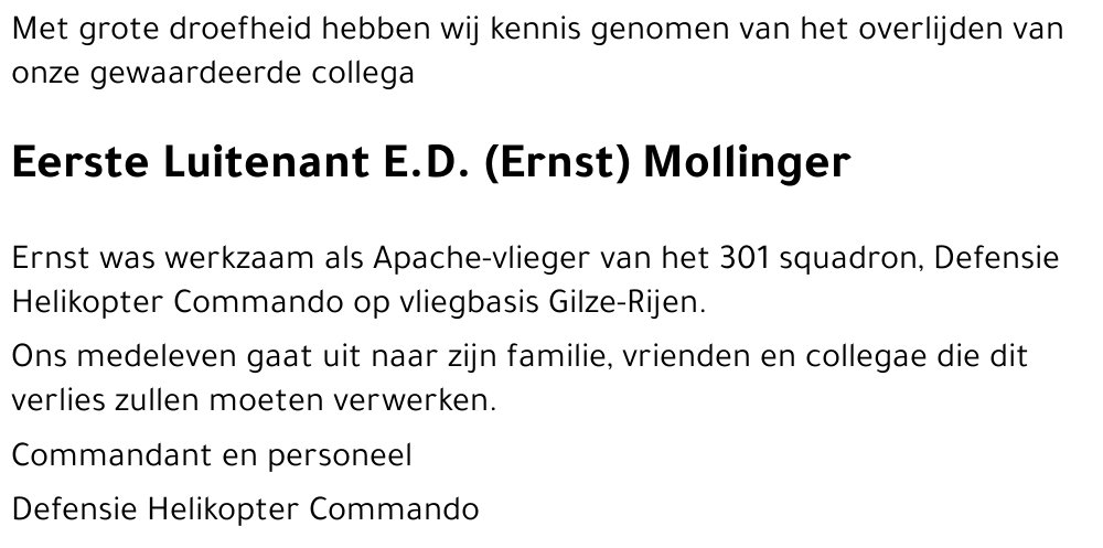 Ernst Mollinger