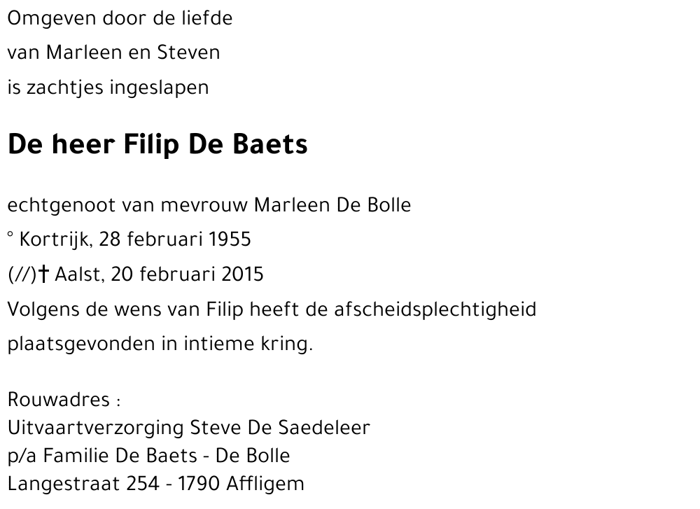 Filip De Baets