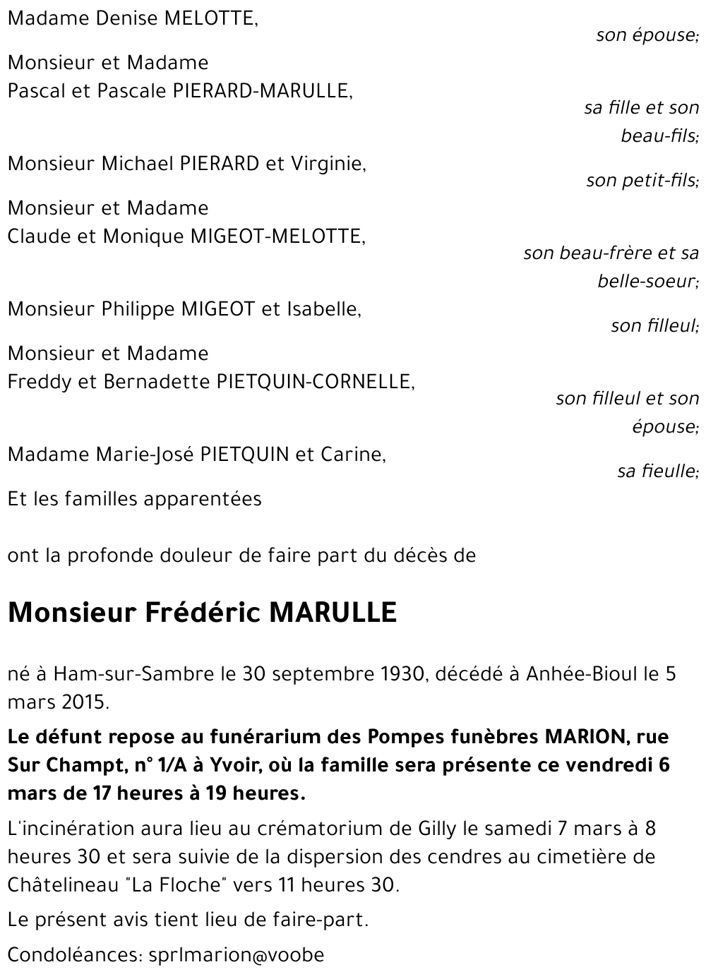 Frédéric MARULLE
