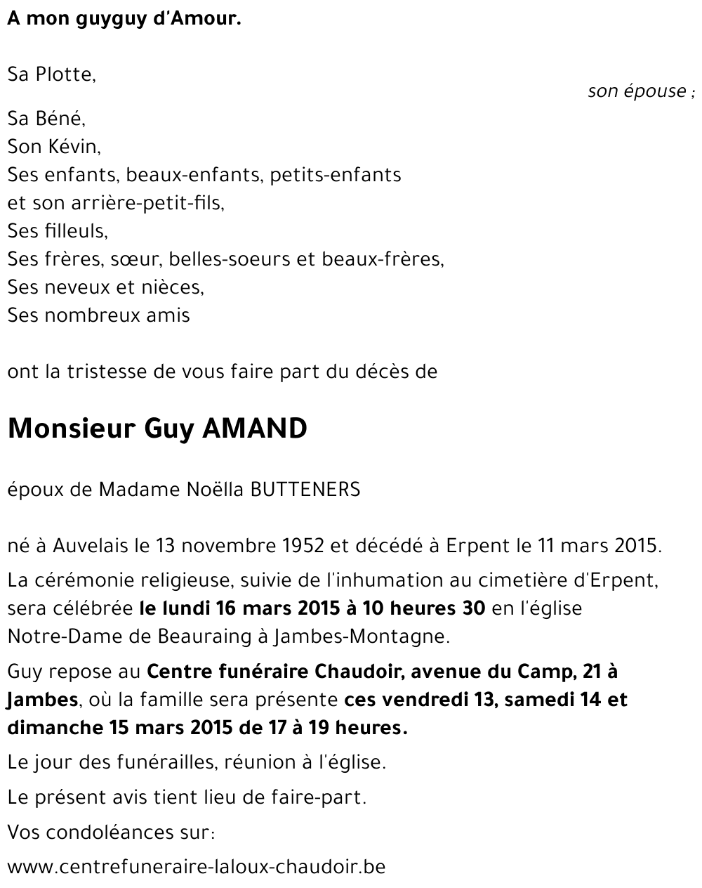 Guy AMAND