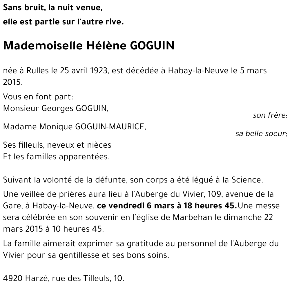 Hélène GOGUIN