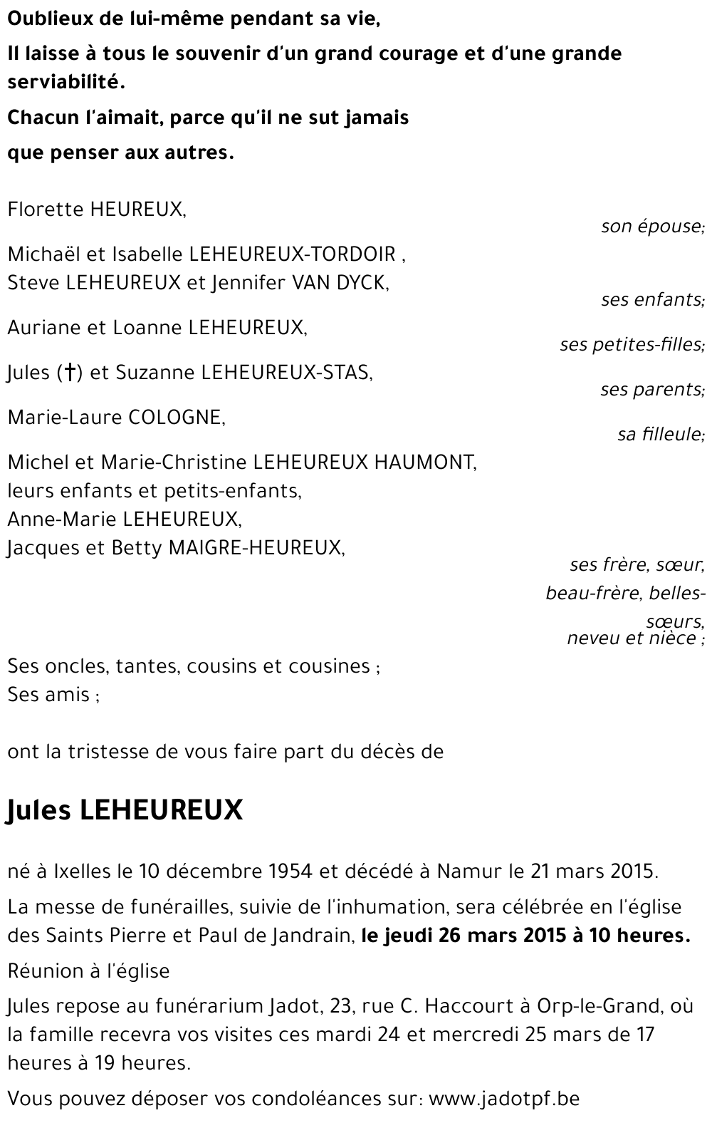 Jules LEHEUREUX