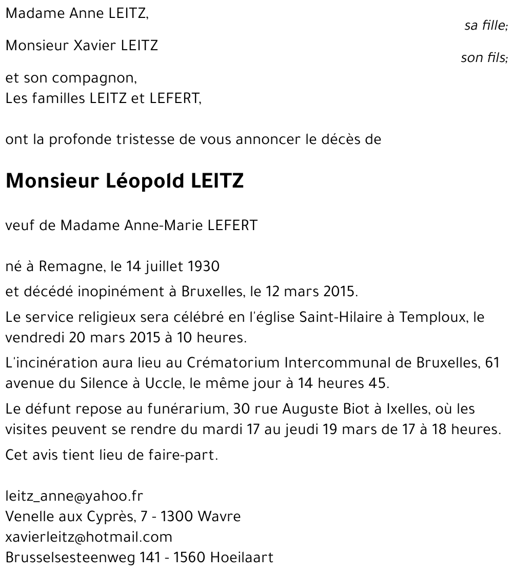 Léopold LEITZ