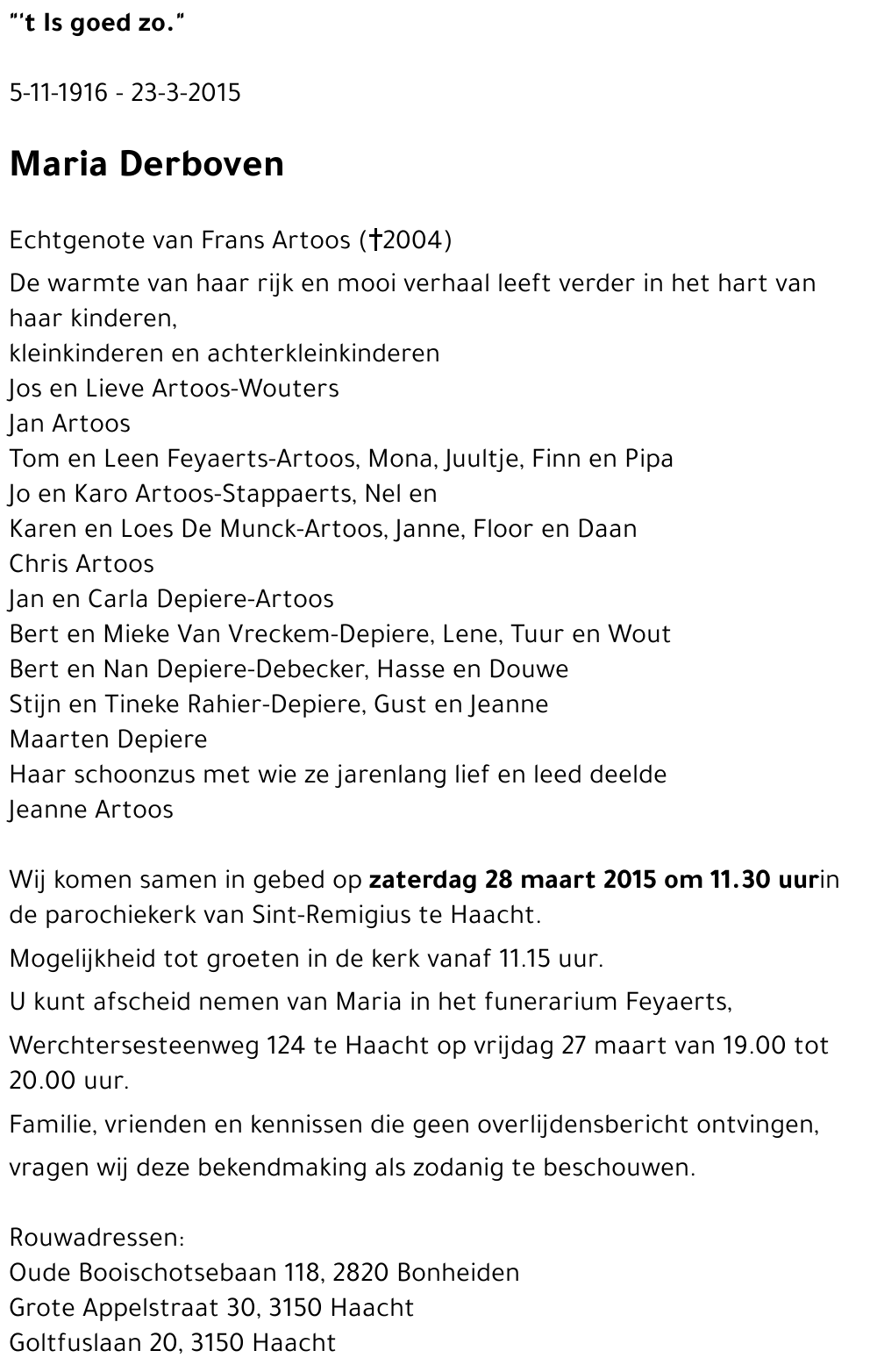 Maria Derboven