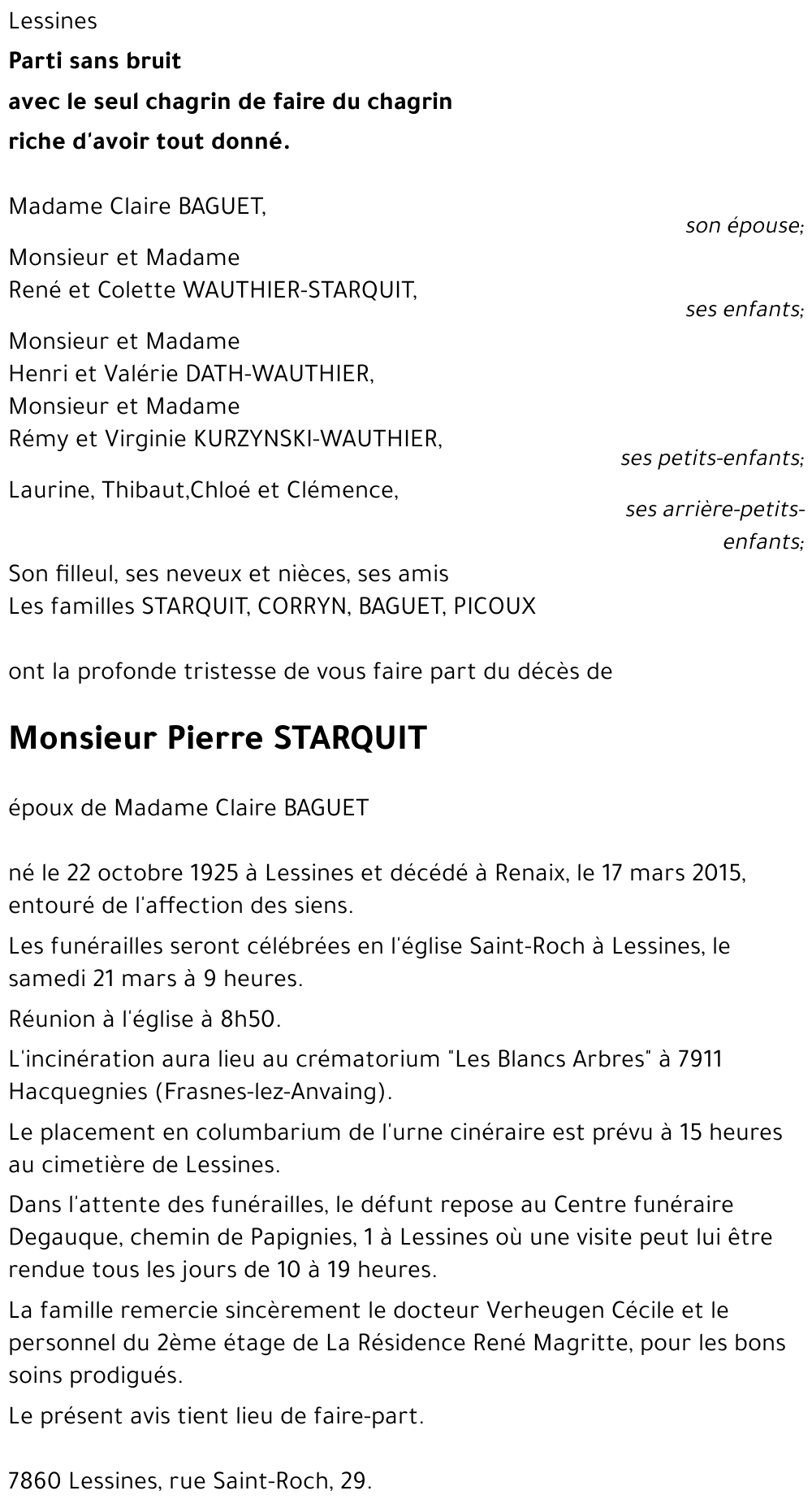 Pierre STARQUIT