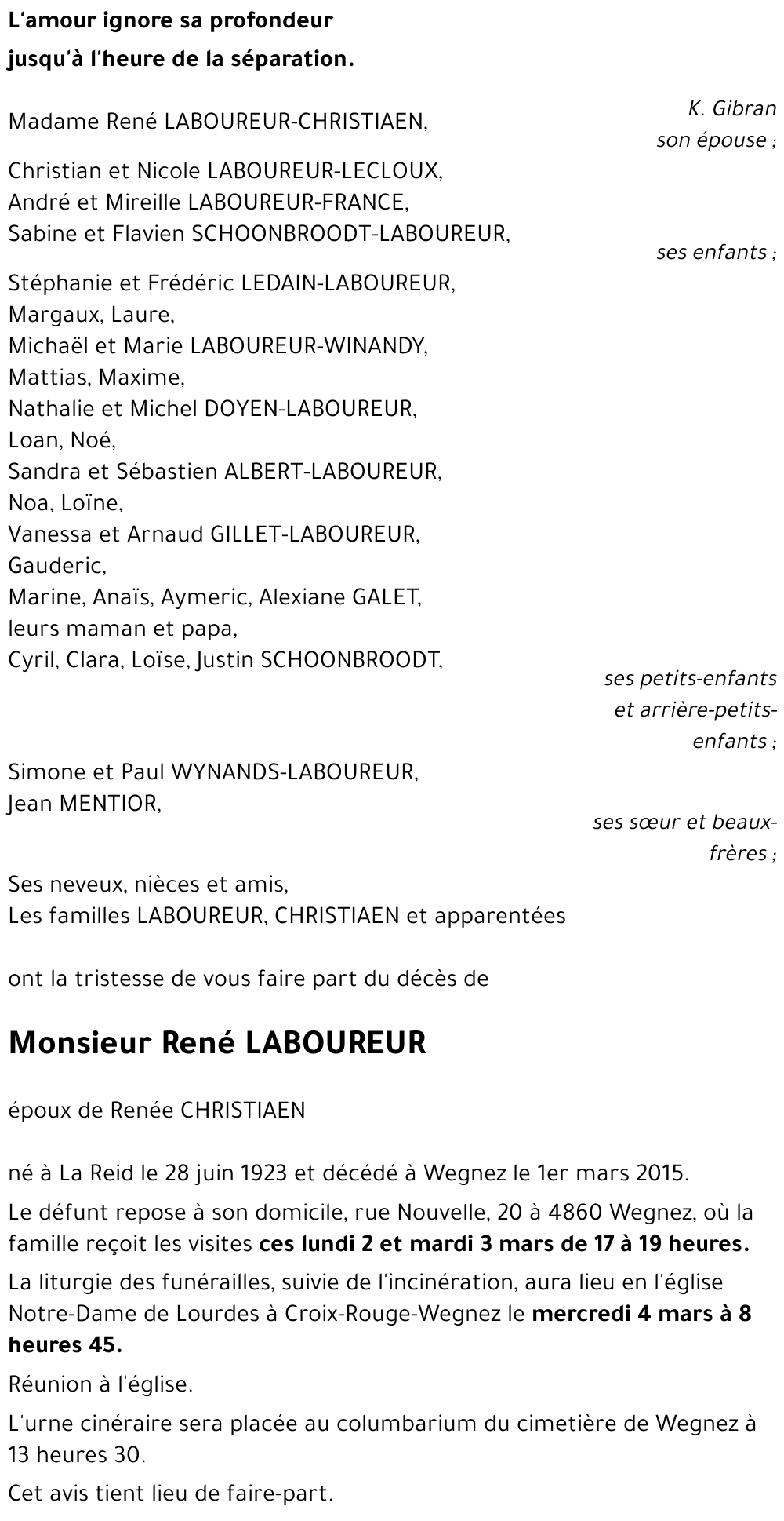René LABOUREUR