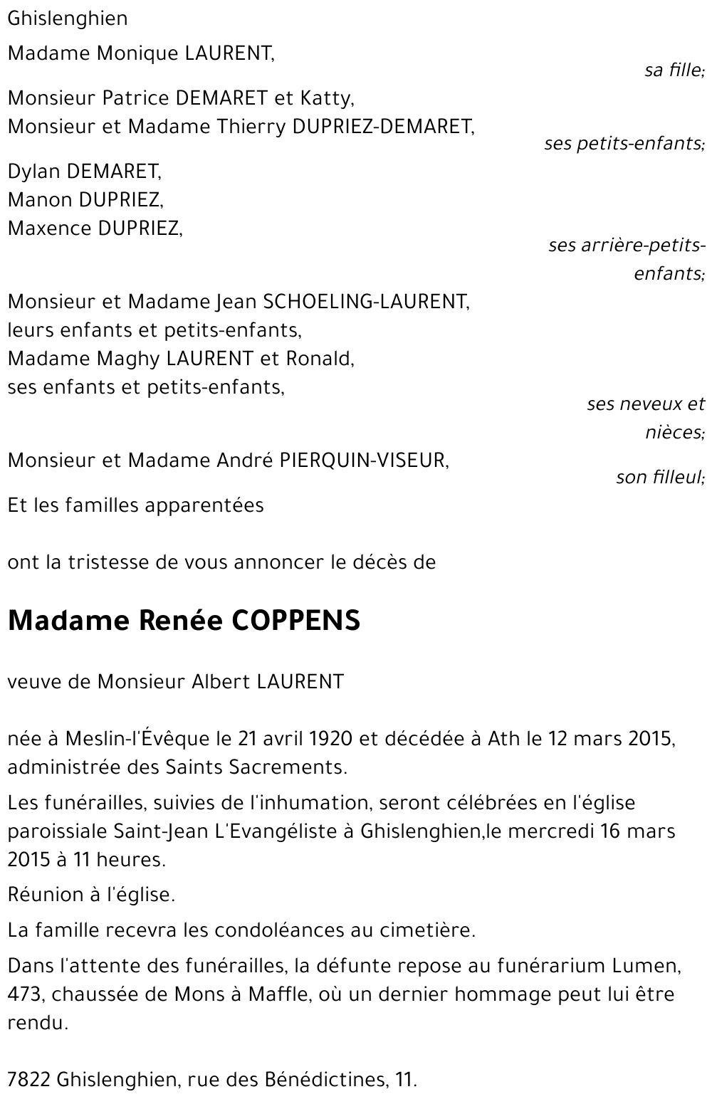 Renée COPPENS