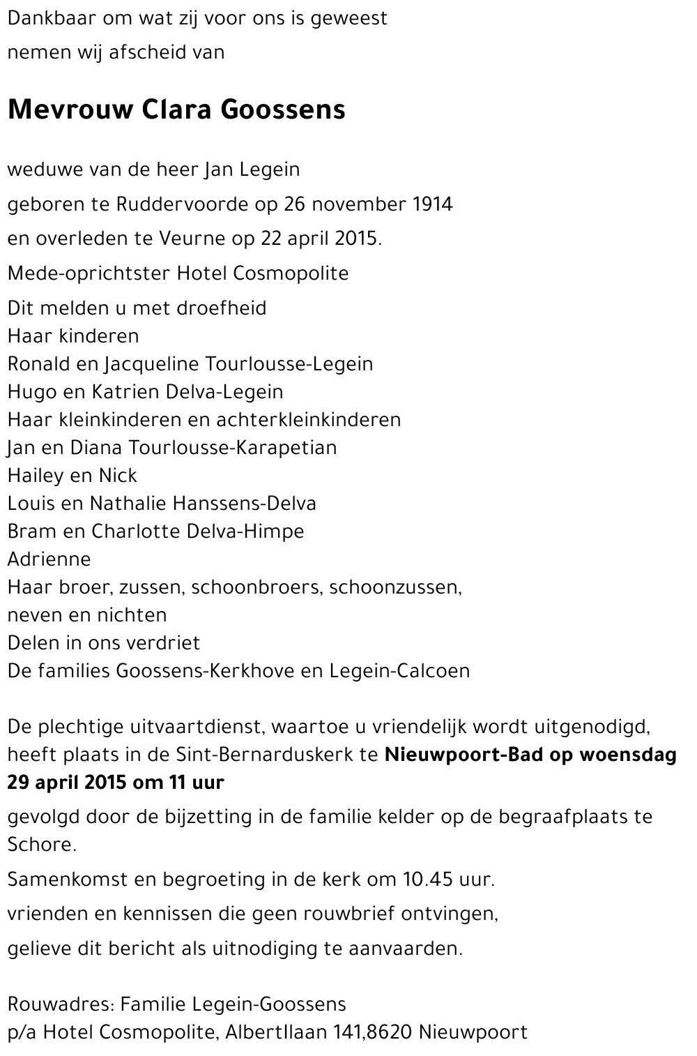 Clara Goossens