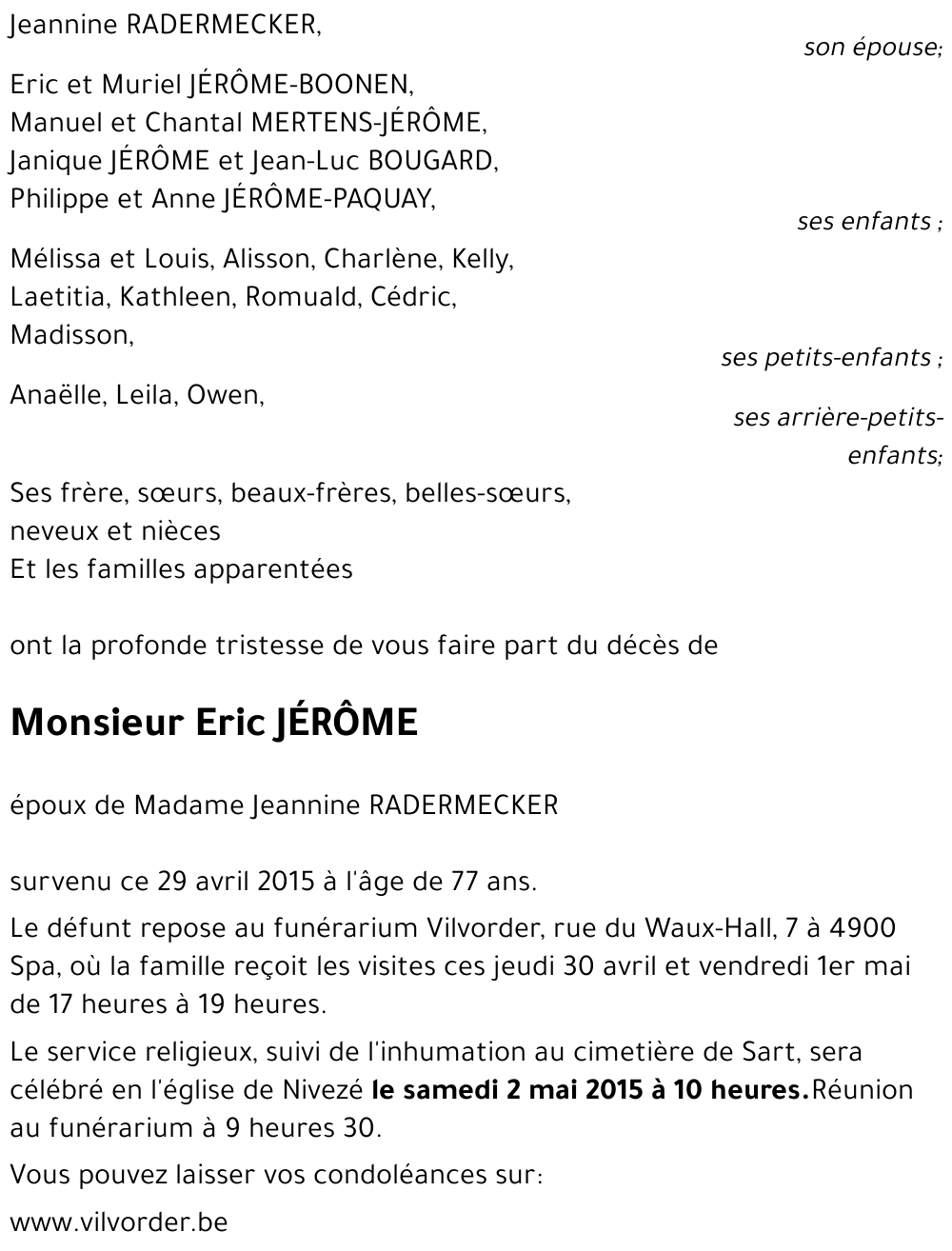 Eric Jérôme