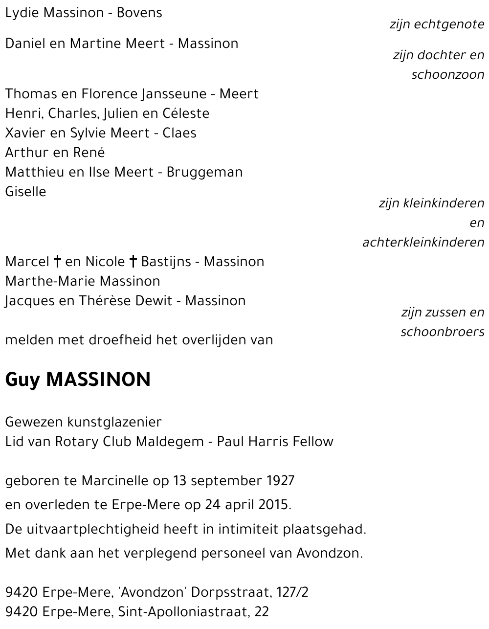 Guy Massinon