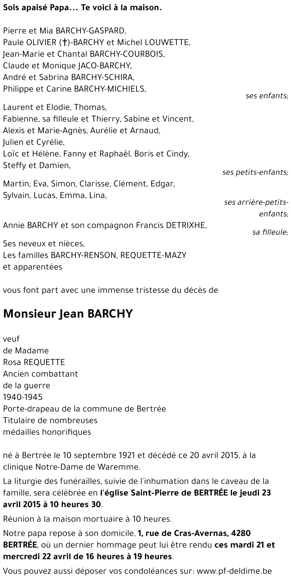 Jean BARCHY