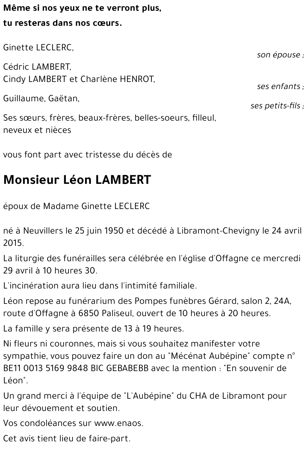 Léon LAMBERT