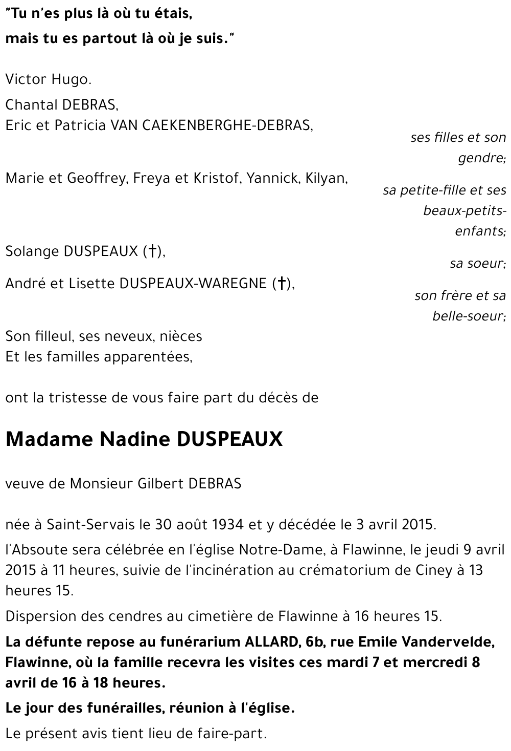 Nadine DUSPEAUX