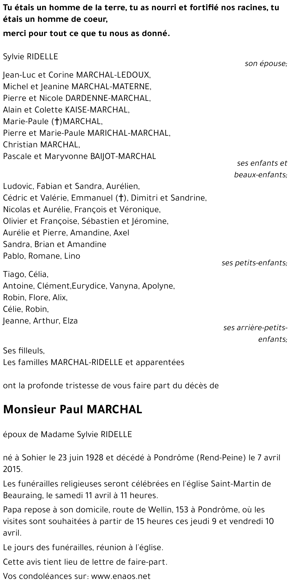 Paul MARCHAL