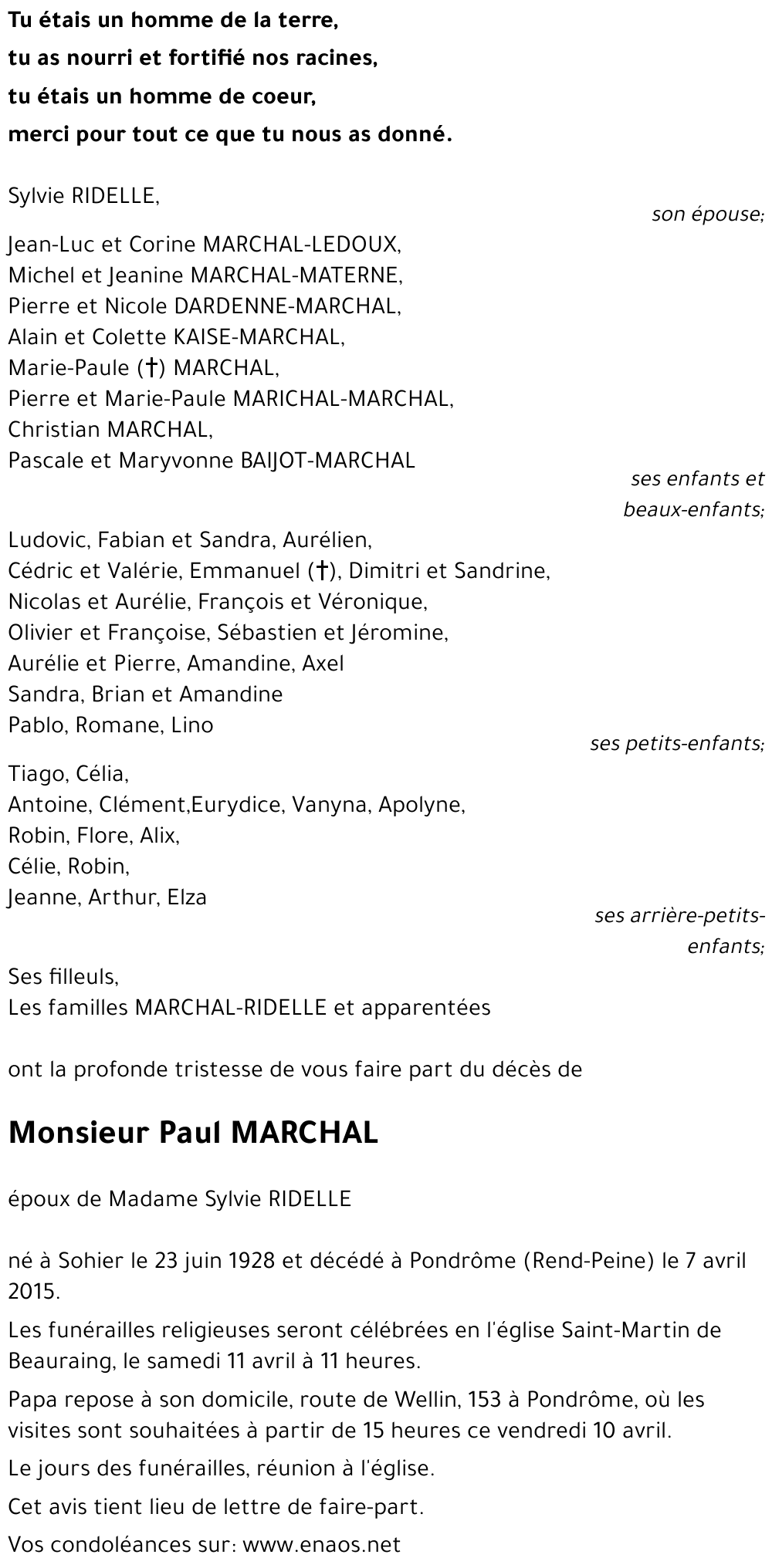 Paul MARCHAL