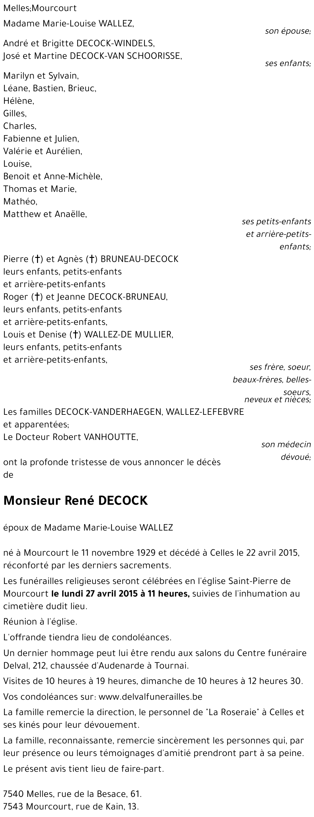 René DECOCK