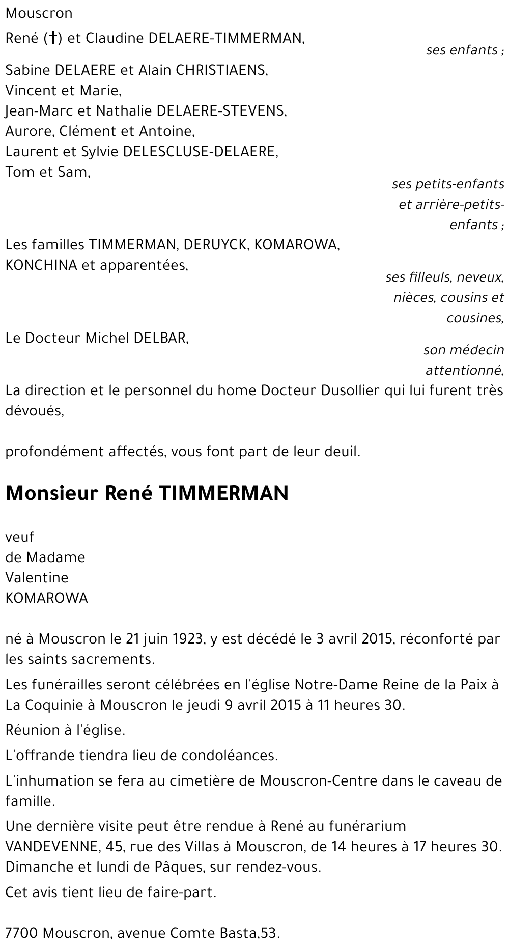 René TIMMERMAN