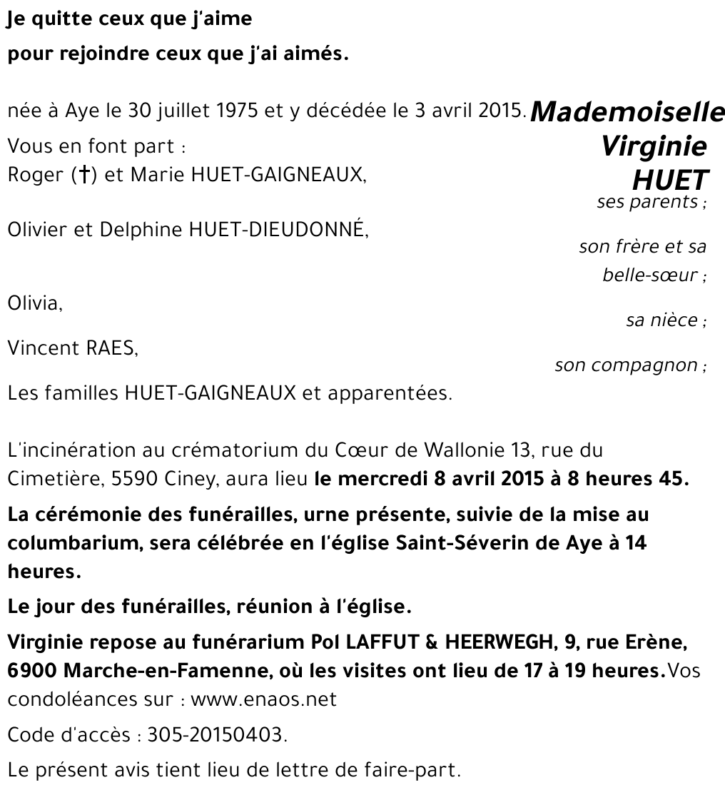 Virginie HUET