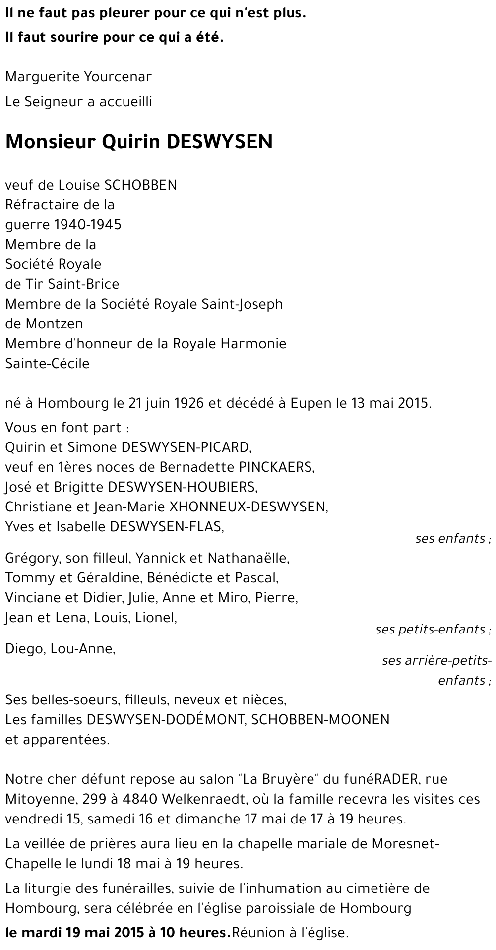 Arthur DESWYSEN