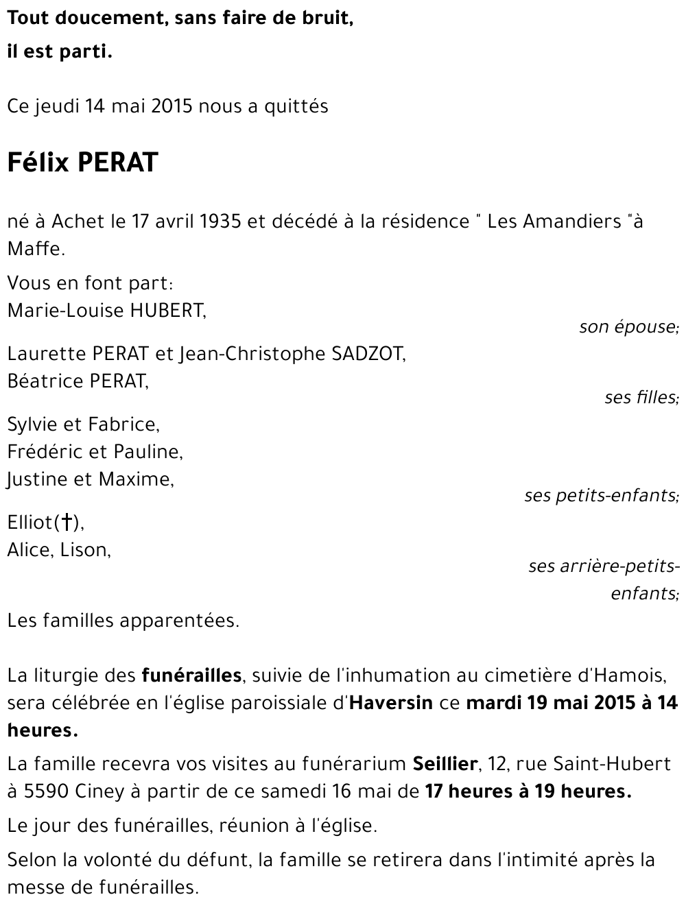 Félix PERAT