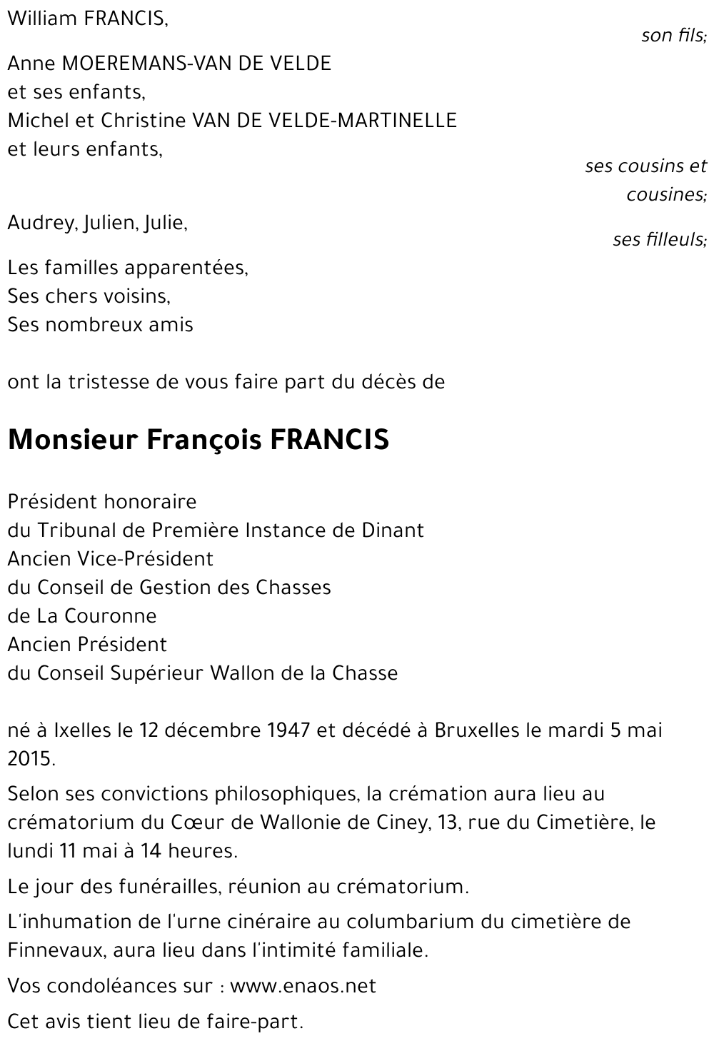 François FRANCIS