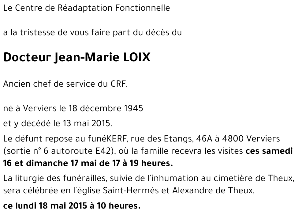 Jean-Marie LOIX