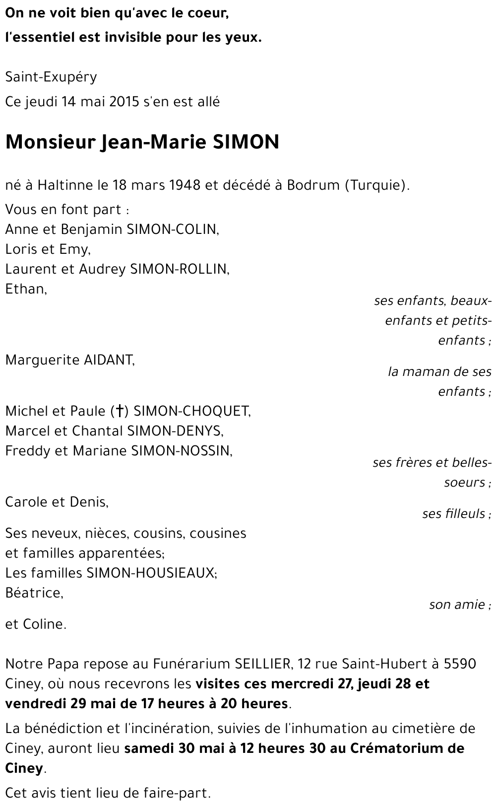 Jean-Marie SIMON