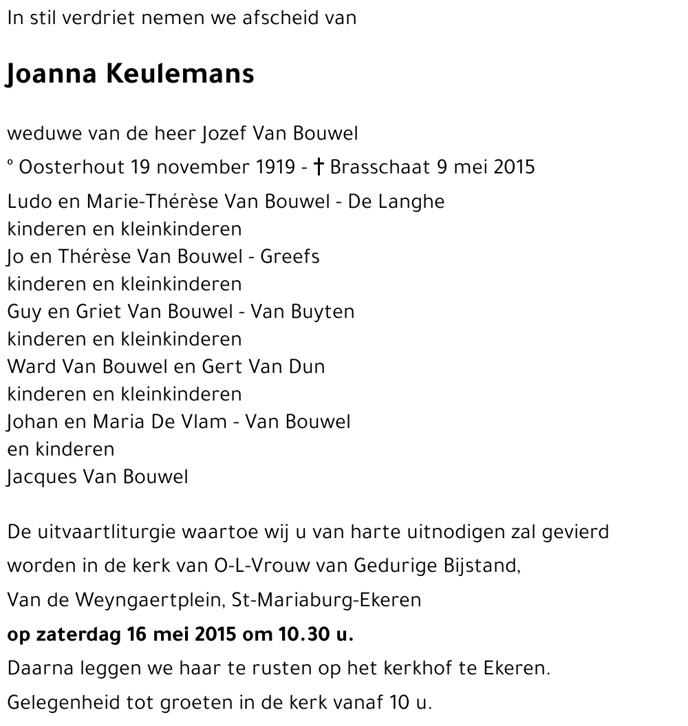 Joanna Keulemans
