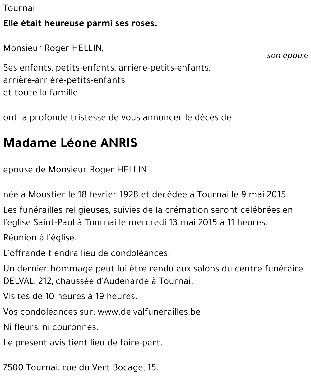 Léone ANRIS