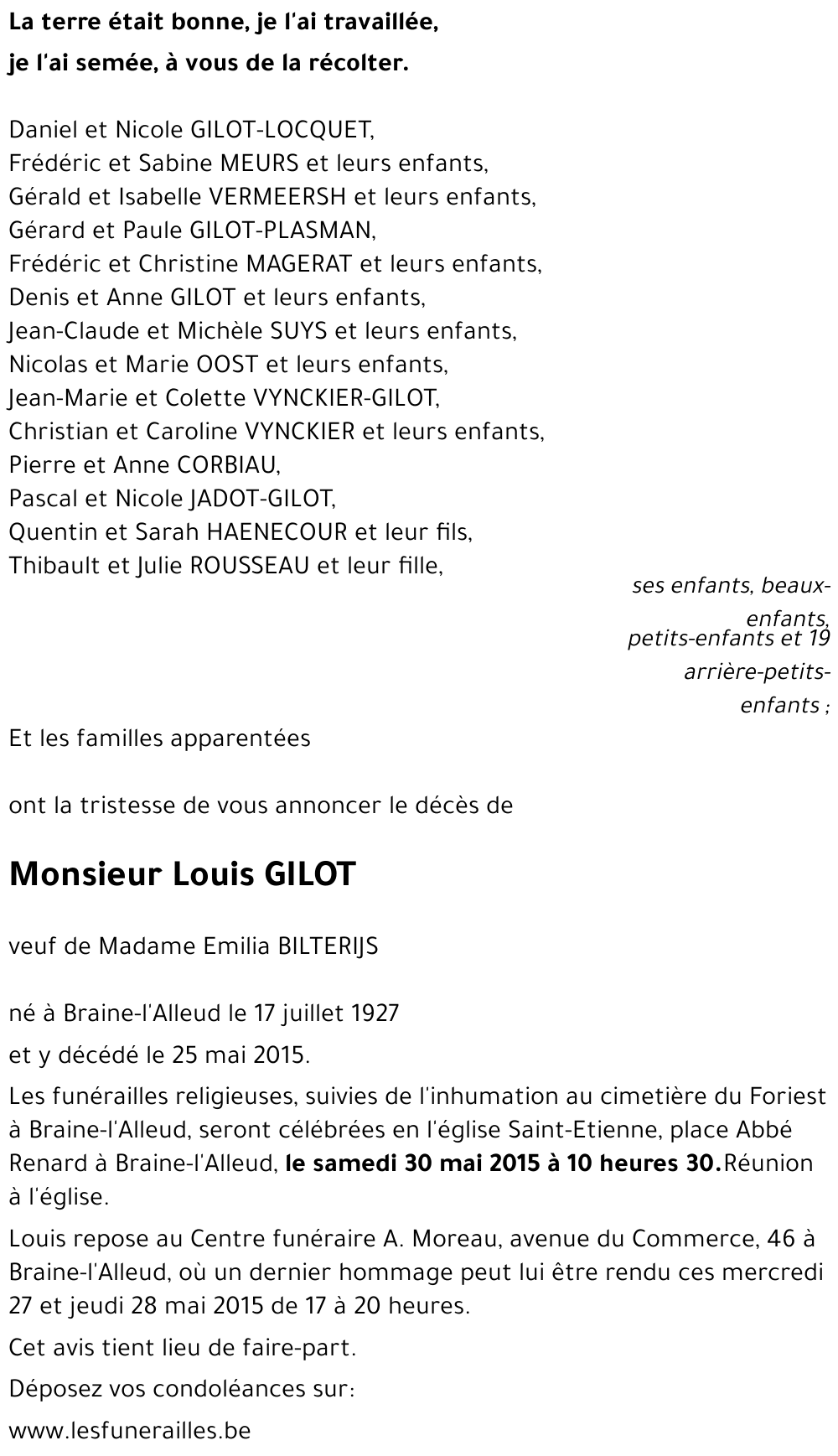 Louis GILOT
