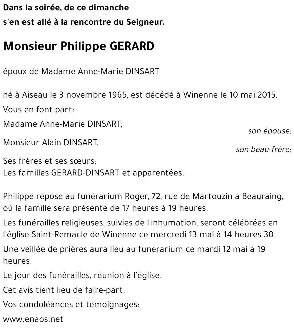 Philippe GERARD