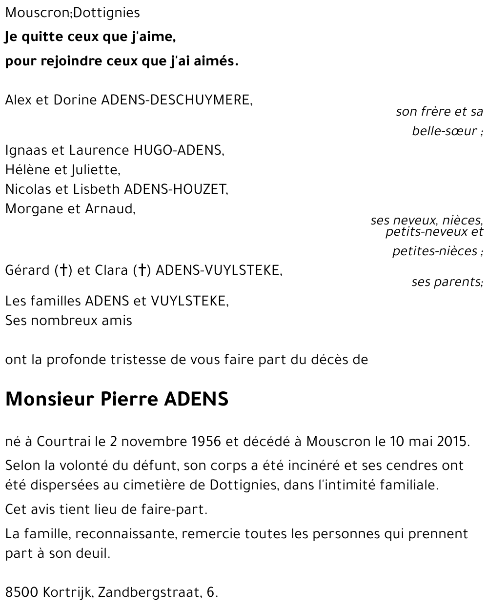 Pierre ADENS