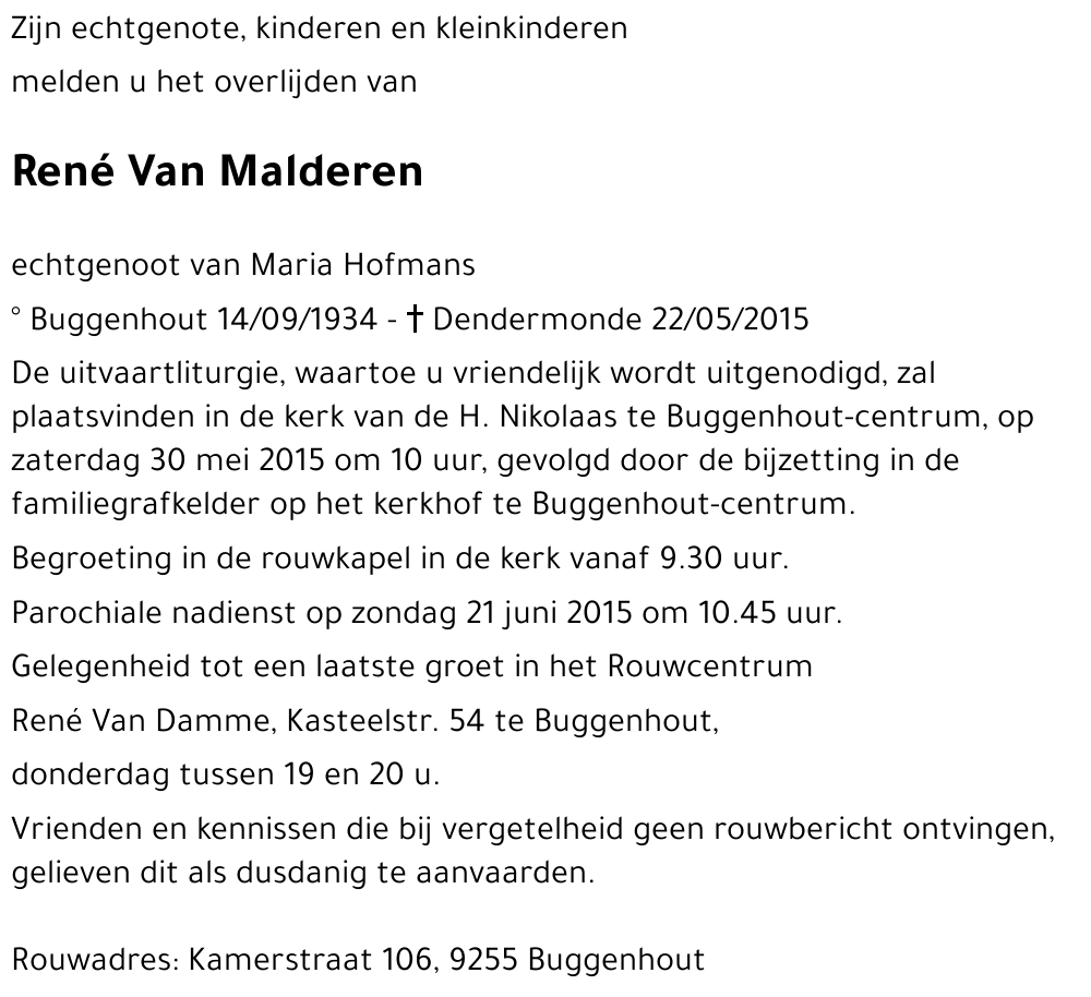 René Van Malderen