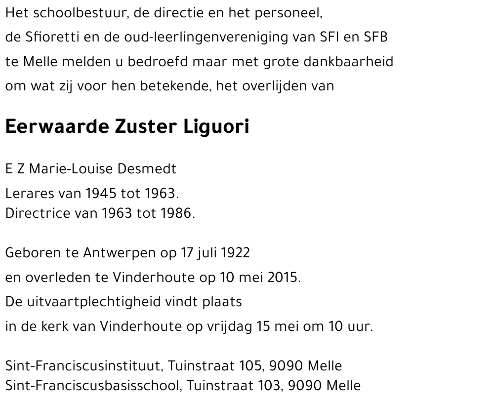 Zuster Liguori