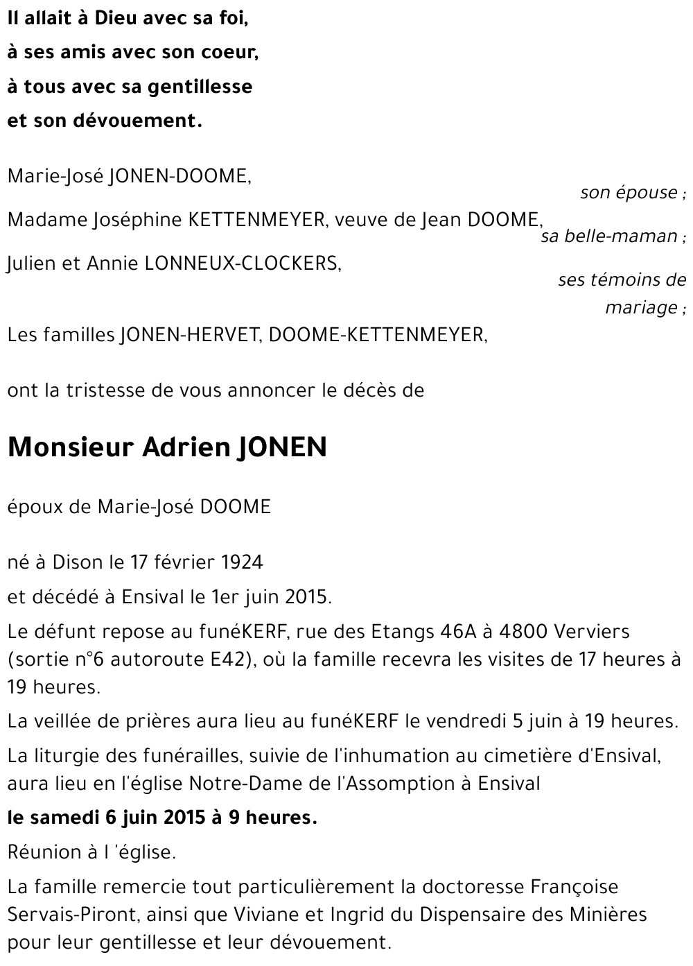 Adrien JONEN