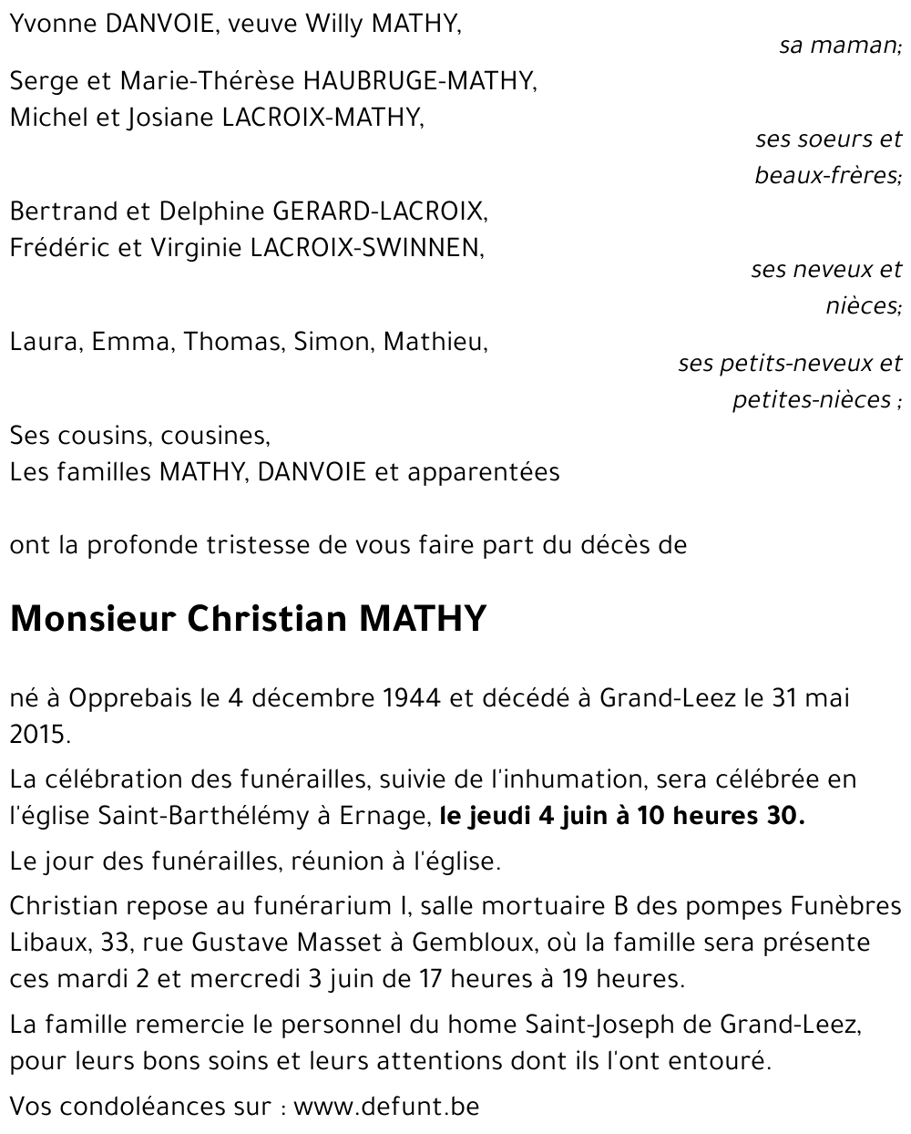 Christian MATHY