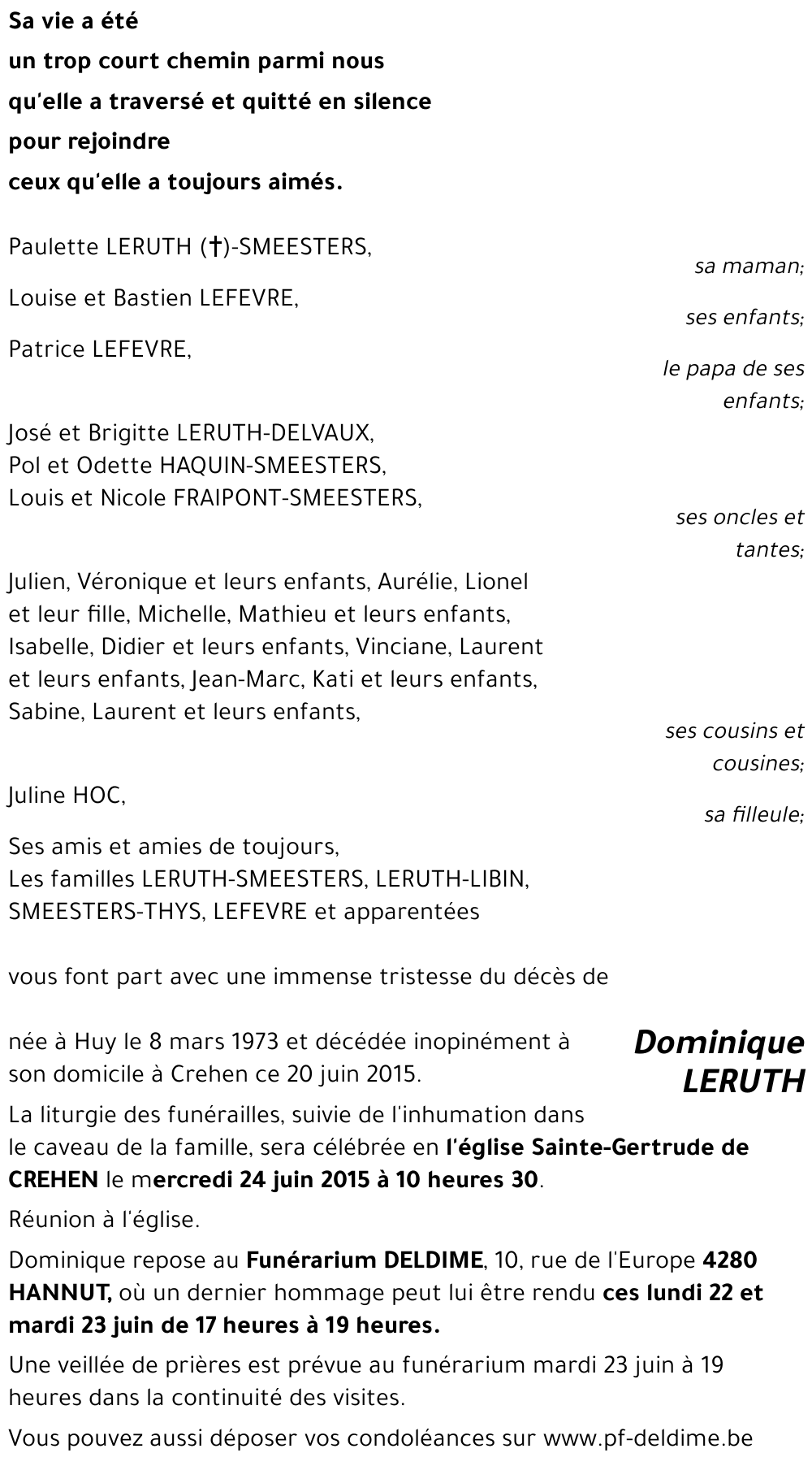 Dominique LERUTH