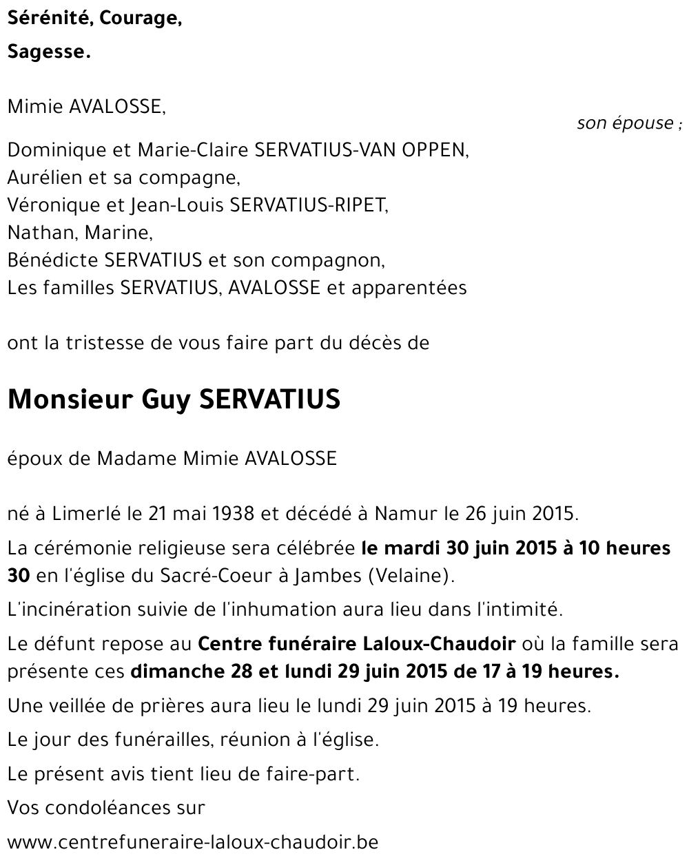 Guy SERVATIUS