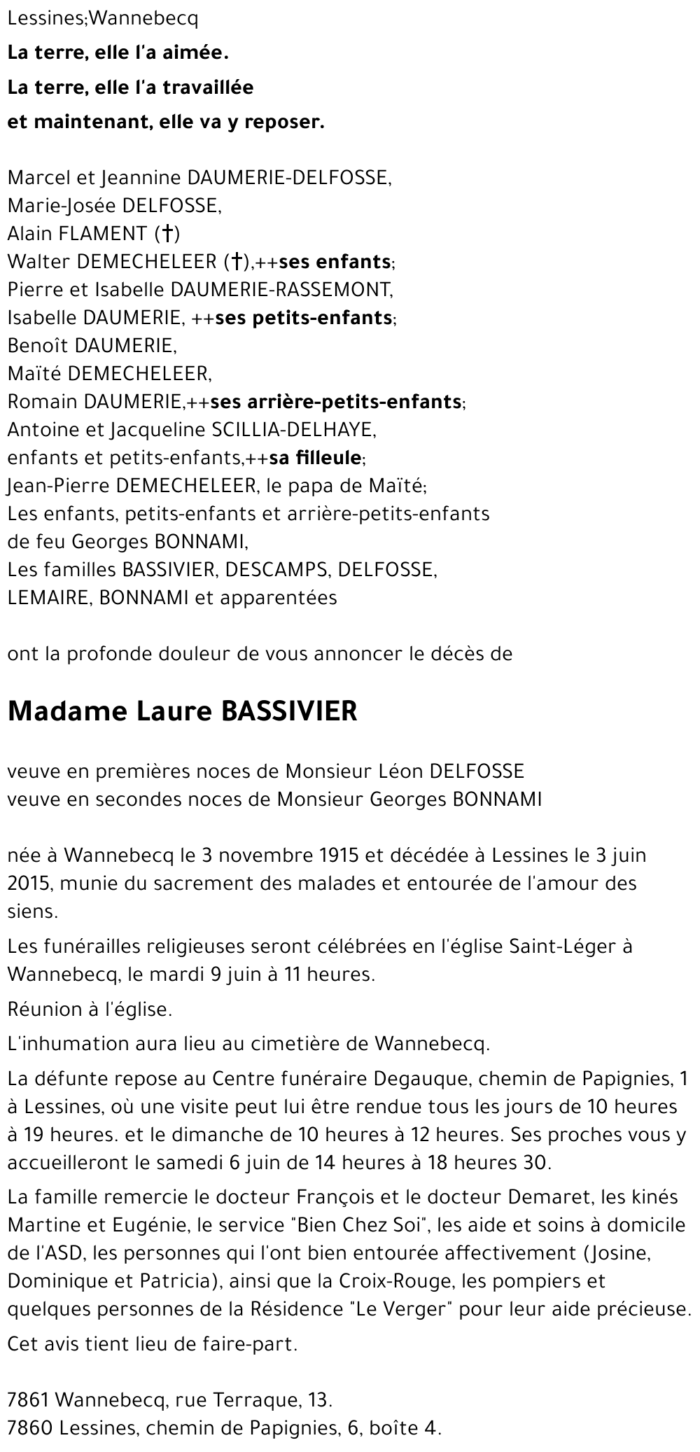 Laure BASSIVIER