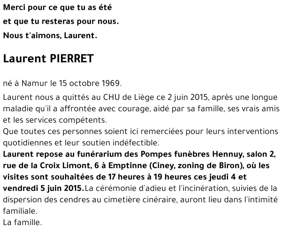 Laurent PIERRET